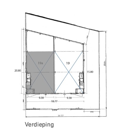 Floorplan - Koningshoek 19A, 5094 CD Lage Mierde